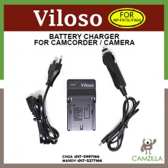 Viloso Battery Charger For Sony NP-F960 NP-F970